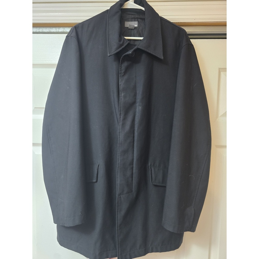 H&M Unisex Black RlaxFit‎ Jacket Size 40 R W/buttons
